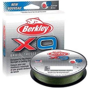 Berkley Cordones de Pesca Trenzados Unisex Adult X9, Color Verde