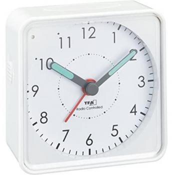 Despertador analógico TFA-Dostmann 60.1510 Blanco
