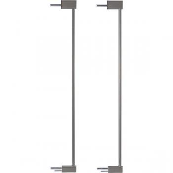 Set de 2 extensiones de 7 cm para barrera de seguridad DesignLine Puristic, metal gris antracita, Reer 46041