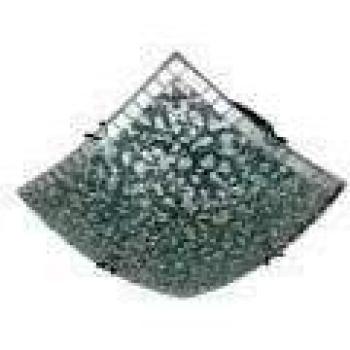 Plafon Cuadrado Carbono Cromo 2xe27 30x30