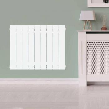 Radiador Eléctrico Programable de Inercia Seca 2000W Blancos con Múltiples Modos