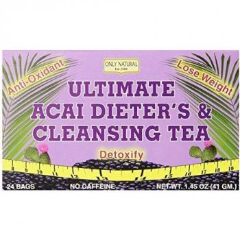 Only Natural - Acai Dieter final y limpieza té - 24 bolsitas de té