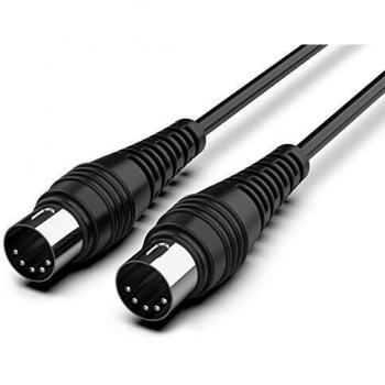 Audibax Silver Cable Midi Profesional - Alta Transmisión de Señal - Recubrimiento de PVC - Máximo