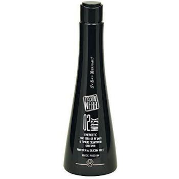 Máscara Passione Nera - Mascarilla para Perros - 250 ml - Ayuda a Revitalizar Todo Tipo de Pelo - Efecto Energético y Revitalizante - Propiedades Antioxidantes - IV San Bernard