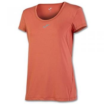 Joma Tropical - Camiseta de manga corta para mujer, color naranja, talla L