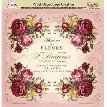 Dayka Trade Papel decoupage, Multicolor, 32 x 31 cm