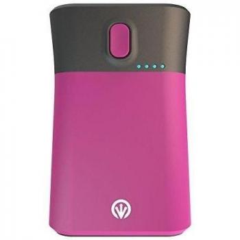 iFrogz Golite Traveler - Cargador portátil de 9000 mAh y linterna para smartphones y tabletas, color rosa