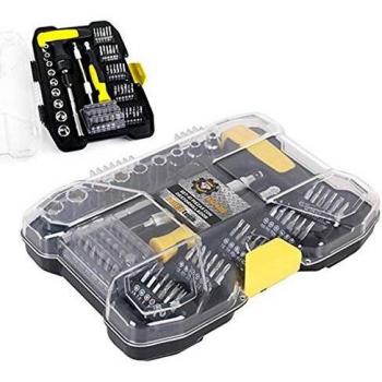 Bricotech 59511 Set 61 Piezas con Destornillador