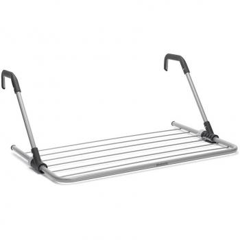 Brabantia 105241 Tendedero para Colgar, Acero Inoxidable, Gris Metal, 68 x 44 x 3.5 cm