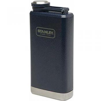 Stanley Flachmann Taschenflasche Adventure Big Steel Flask - Cantimplora, color azul, talla standard
