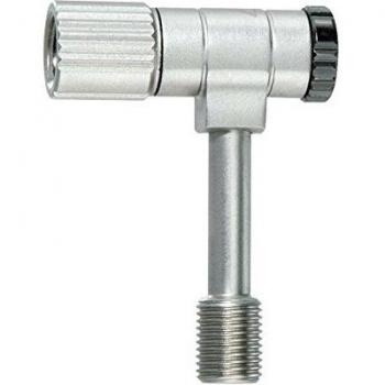 Topeak Adaptador Unisex Rite Shock Plata, Schrader