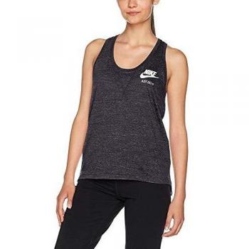 Nike W NSW Gym Vntg Camiseta, Mujer, Gris