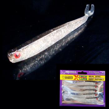 5 x cebo señuelos Artificial Blanda pescado artificial pesca 10 cm attrattiva reclamo