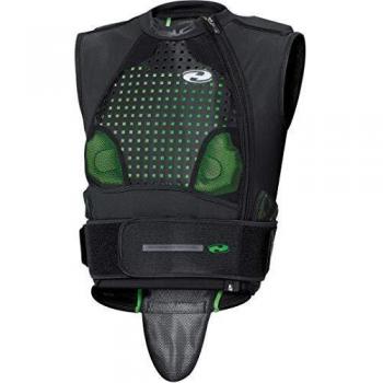 Held 9481-00_18_M Protector Waistcoat, Black/Green