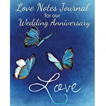 Diario de Notas de Amor para Nuestro Aniversario de Boda: Un Diario de Aniversario de Boda (A Todo Color)