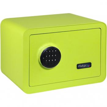 CAJA FUERTE DE SOBREPONER VINTAGE VERDE