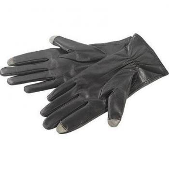 Pearl Urban Touch – Guantes de Piel: Guantes de Pantalla táctil, Piel de Cabra, para Mujer, Talla 6,5 