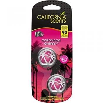 California Car Scents - Ambientador De Coche con Fragancia, Olor Y Esencias A Coronado Cherry, Aroma
