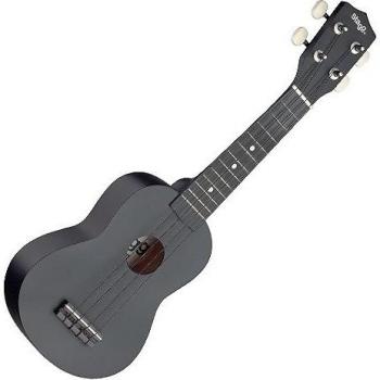 Stagg US-NIGHT Soprano Ukulele Black with Bag