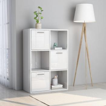 Gabinete blanco pulido 60x29,5x90 cm de madera multicapa