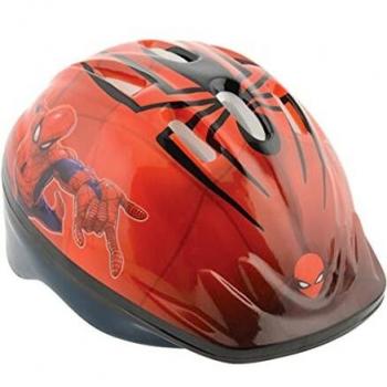 Casco de Seguridad Infantil Spider-Man, Talla 48-52cm, Multicolor
