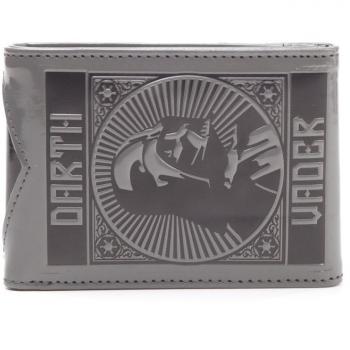 Monedero Star Wars Darth Vader cartera 12 x 8,8 x 1,5 cm gris negro