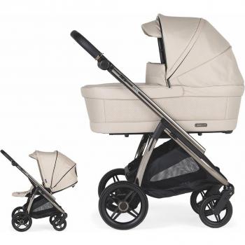 Carrito de bebé Bebecar Flowy Fumé/Negro