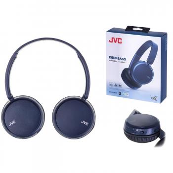 JVC HA-S36W Auriculares Inalámbricos con Micrófono Bluetooth Plegables Deepbass Azules