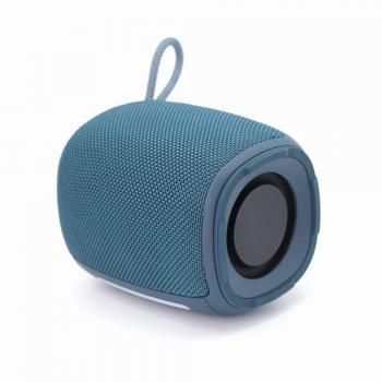 Gembird SPK-BT-LED-03-B Altavoz Portátil Bluetooth con Luz LED RGB Azul 5W