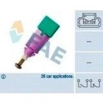 FAE 24904 Interruptores, rosa, verde