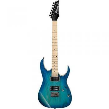 Ibanez RG421AHM-BMT Solidbody Electric Guitar in Blue Moon Burst