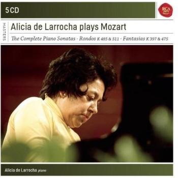 Alicia de Larrocha Performs Mozart: Piano Sonatas, Fantasias, and Rondos - Sony Classical Masters