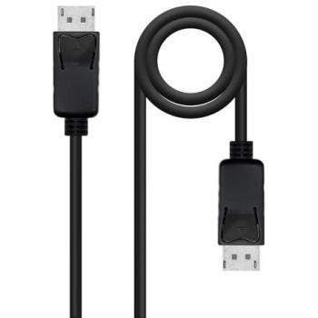 Cable DisplayPort 1.4 Nanocable CCS DP/M-DP/M 8K 3 m Negro