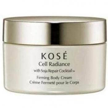 KOSE Cell Radiance Crema Corporal REAFIRMANTE with SHOJA Repair Cocktail 190ML Unisex Adulto, Negro, Único