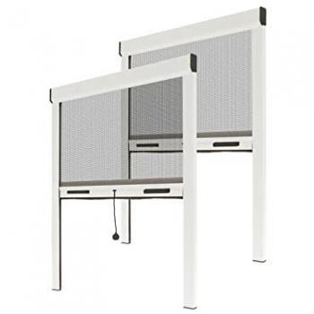 Mosquitera Estor Ajustable de Aluminio - L150 x H230 cm - Pack de 2