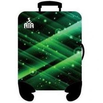YISAMA Cobertor, Fundas o Forros de Maletas Mediana Espacio Verde