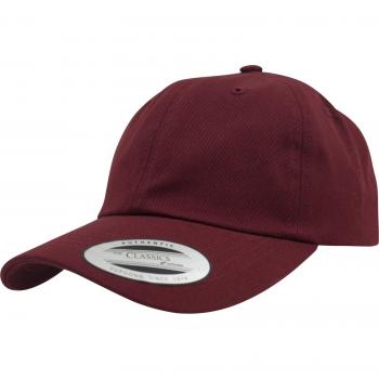 Low Profile Cotton Twill Cap - Maroon Flexfit