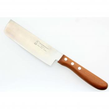 Molinos de viento Cuchillo para verdura Nakiri, inoxidable, ciruelas de madera
