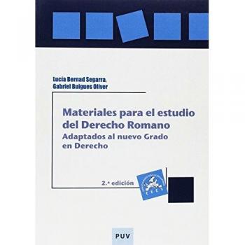 Materiales para el estudio del Derecho Romano. Adaptados al nuevo Grado en Derec: Adaptados al nuevo Grado en Derecho: 56