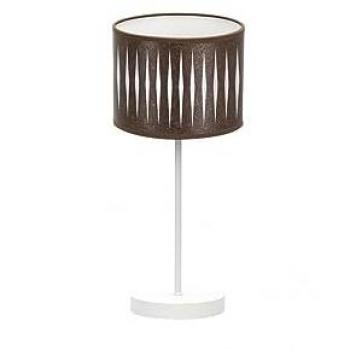 Lámpara de Sobremesa Piron 1xe14 Blanco y Óxido 42x17x17 cm marca Fabrilamp