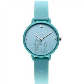 Mr wonderful Happy Hour Reloj para Mujer Analógico de Cuarzo con Brazalete de Silicona WR35201
