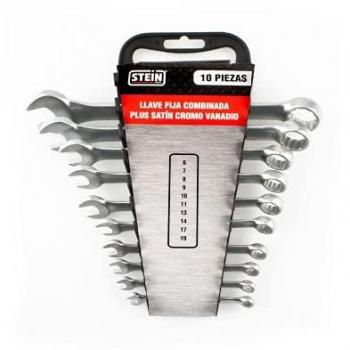 Juego de Llaves Fijas Combinadas Stein Satin 8 Piezas