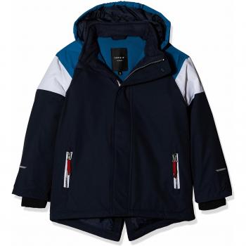 NAME IT Nkmsnow03 Jacket Block 1fo Chaqueta, Dark Sapphire, 140 para Niños