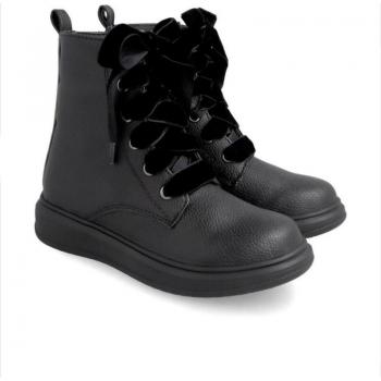 Botas para Niña Garvalín 211541 en Color Negro - Cómodas para Caminar