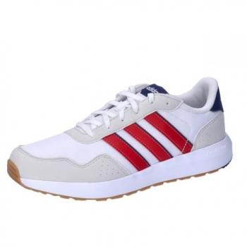 Zapatillas adidas RUN 60s infantil blanco rojo IE6441, estilo retro, comodidad moderna, talla 38 2/3