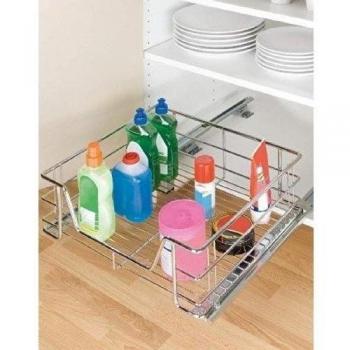 Wenko 5921500 - Cesto extraíble para armarios de cocina