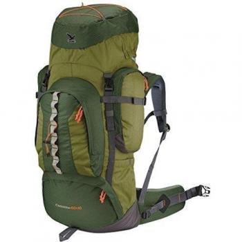 Salewa Cammino 60+10 - Mochila de trekking, color verde, talla única