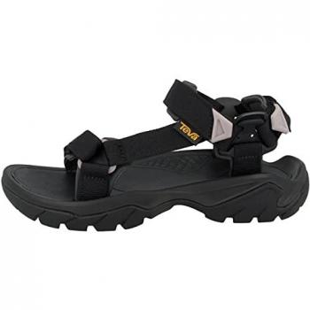 Sandalias de montaña Teva Terra Fi 5 Universal para mujer, color negro, talla 38 EU