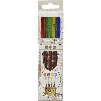 Pluma de Gel Harry Potter Back To Hogwarts - Pack de 3