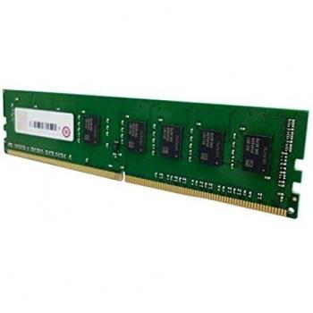 QNAP Accesorio 8GB DDR4 RAM, 2400 MHz, UDIMM RAM-8GDR4A1-UD- QNAP RAM-8GDR4A1-UD-2400, 4 GB, 1 X 4 GB, DDR4, 2400 MHz, 288-PIN DIMM, Verde